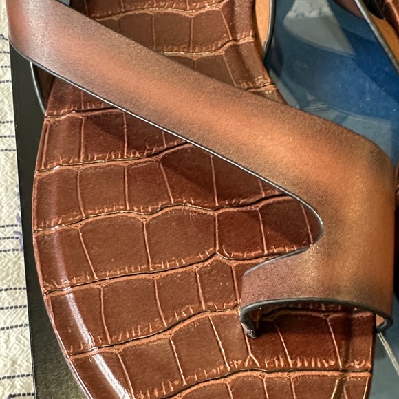 Naturalizer Dark Brown Leather Sandals - Picture 3 of 4